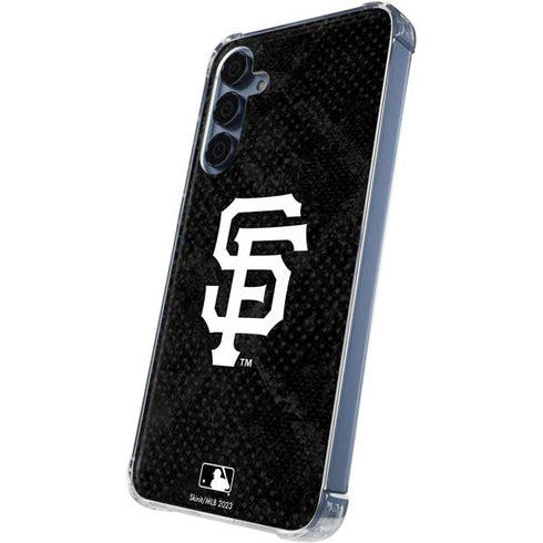 MLB San Francisco Giants Dark Wash Galaxy A35 5G Clear Case